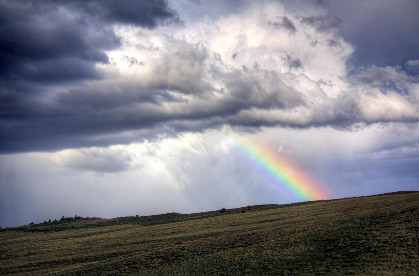 Rainbow at Q Creek Ranch