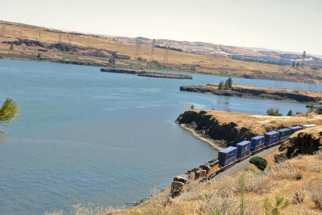 The Dalles on the Columbia River