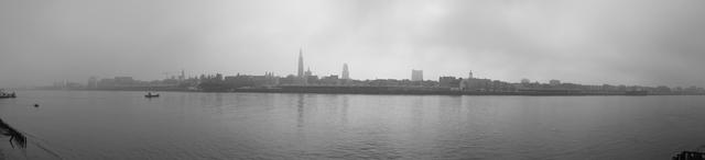 Antwerp in the Fog
