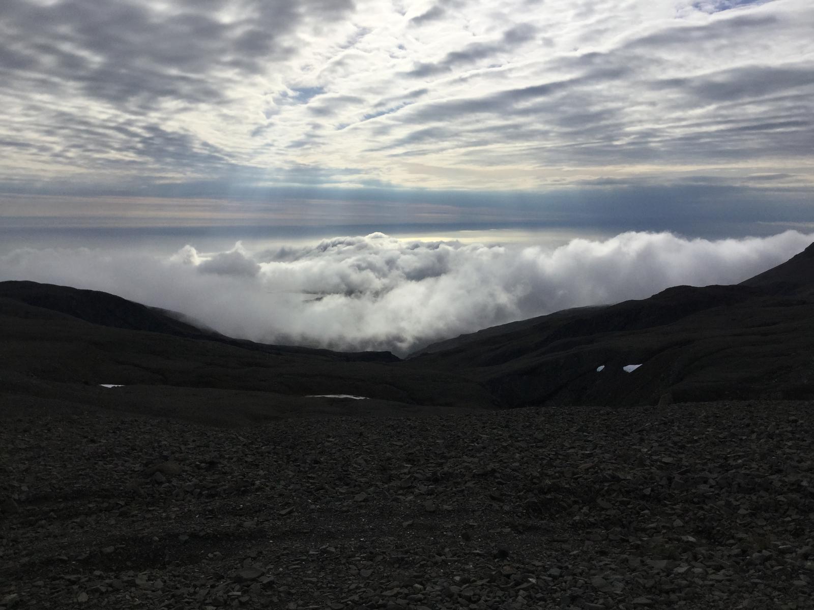 Towards the coast