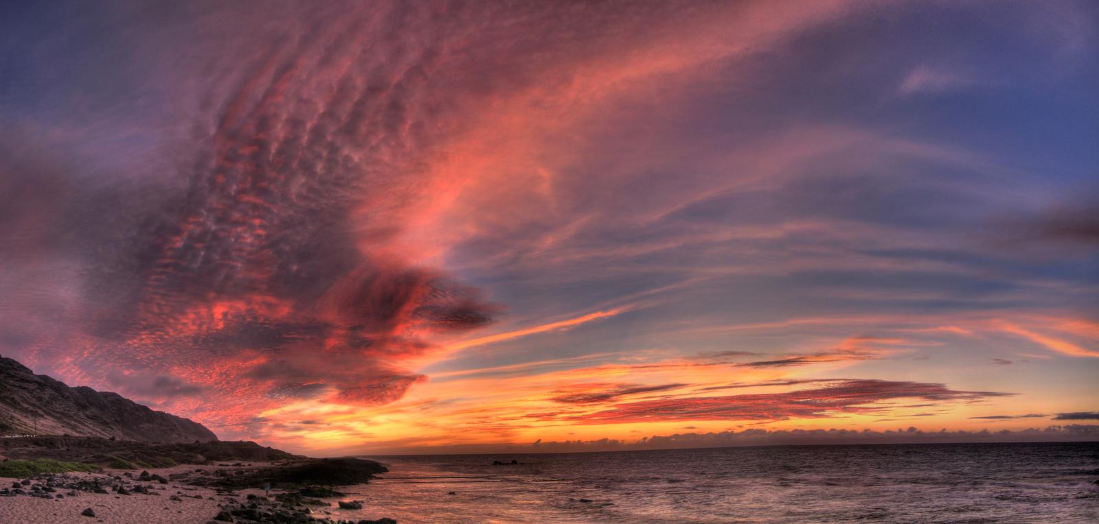 Kaena Point Sunset