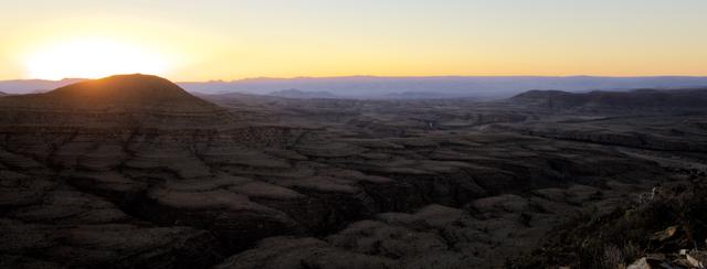 Houghland sunset, Zebra River Farm