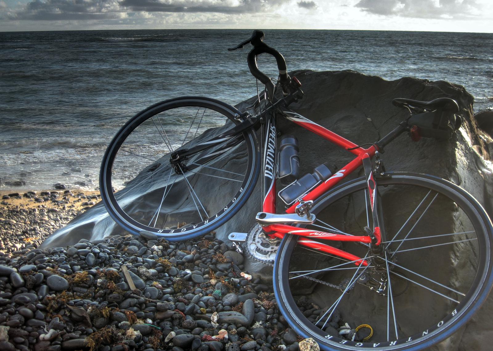 Bike on Beach