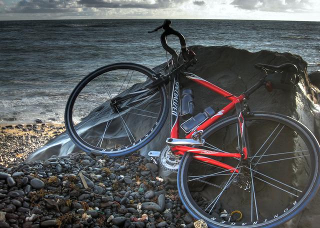 Bike on Beach